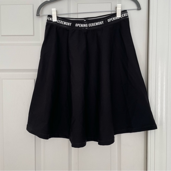 NWT Opening Ceremony Torch Flare Skirt - Black - Picture 4 of 6